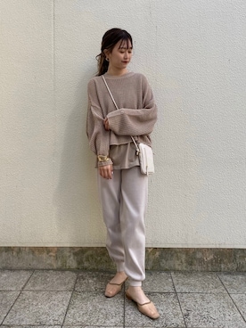 N a n a m iさん（レディース・156cm）の春コーディネート