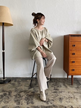 N a n a m iさん（レディース・156cm）の春コーディネート