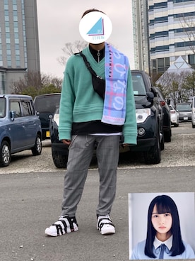 ろばみみさん(メンズ・166cm)の春コーディネート