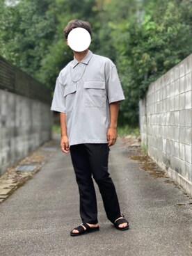 ろばみみさん（メンズ・166cm）の夏コーディネート