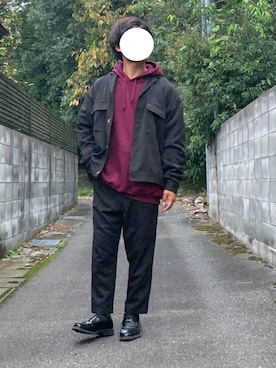 ろばみみさん（メンズ・166cm）の秋コーディネート