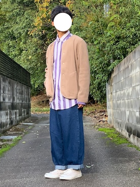 ろばみみさん(メンズ・166cm)の秋コーディネート