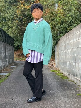 ろばみみさん(メンズ・166cm)の秋コーディネート