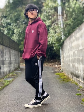 ろばみみさん（メンズ・166cm）の春コーディネート