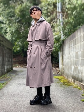 ろばみみさん(メンズ・166cm)の春コーディネート