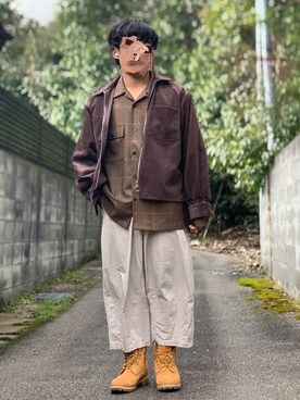ろばみみさん(メンズ・166cm)の春コーディネート