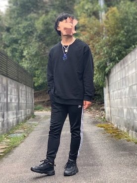 ろばみみさん（メンズ・166cm）の春コーディネート