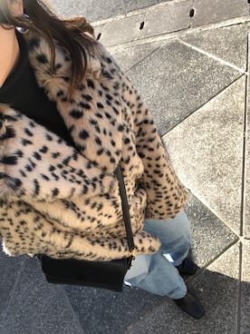 「Ungrid（アングリッド）のアイテム（ピアス（両耳用））」を使った、Natsuさん（レディース・156cm）の冬コーディネート