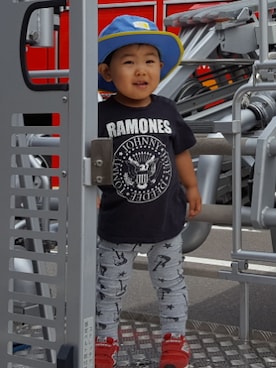 KOU🐴HAKKU🌳さん（キッズ・80cm）の夏コーディネート