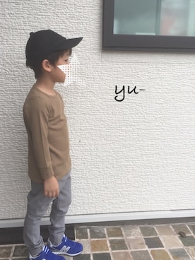 Yu- & Chi-さん（キッズ・110cm）の秋コーディネート