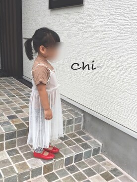 Yu- & Chi-さんの「【キメ服】リボンバレエシューズ15cm-19cm」を使ったコーディネート