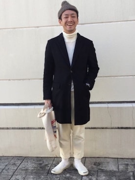 やまさん（メンズ・173cm）の冬コーディネート