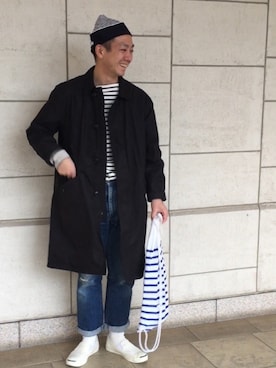 やまさん（メンズ・173cm）の冬コーディネート