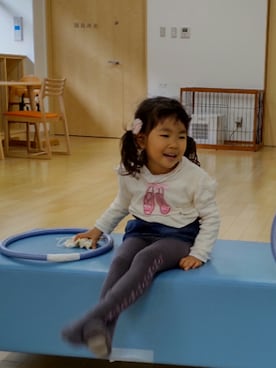 「Shirley Temple（シャーリーテンプル）のアイテム」を使った、かなやんさん（キッズ・90cm）の春コーディネート