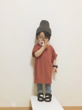 Yuzu𓈒𓏸𓐍さん(キッズ・80cm)の春コーディネート