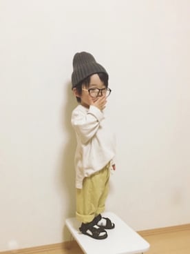 Yuzu𓈒𓏸𓐍さん(キッズ・80cm)の春コーディネート