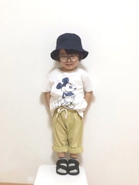 Yuzu𓈒𓏸𓐍さん（キッズ・80cm）の夏コーディネート