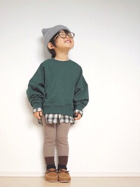「オシャレパッソ」｜Yuzu𓈒𓏸𓐍さん（キッズ・90cm）の秋コーディネート