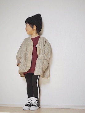 「オシャレパッソ」｜Yuzu𓈒𓏸𓐍さん（キッズ・90cm）の秋コーディネート