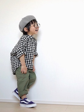 Yuzu𓈒𓏸𓐍さん（キッズ・100cm）の夏コーディネート