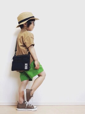 Yuzu𓈒𓏸𓐍さん（キッズ・90cm）の夏コーディネート