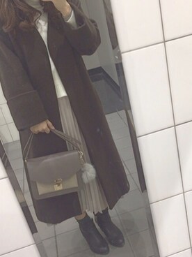 Mさん（レディース・156cm）の冬コーディネート