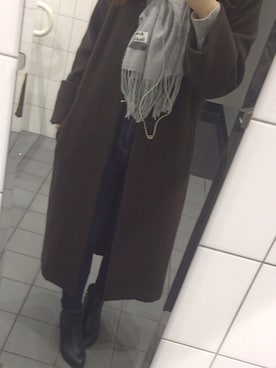 Mさん（レディース・156cm）の冬コーディネート