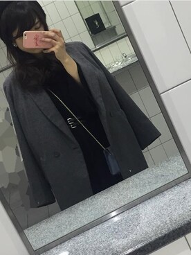 Mさん（レディース・156cm）の冬コーディネート