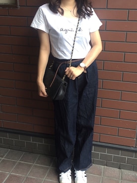 Mさん（レディース・156cm）の夏コーディネート