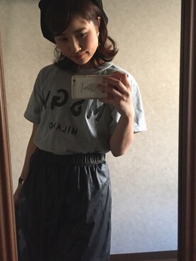 「アイテム（ピアス（両耳用））」を使った、Mさん（レディース・156cm・20代）の秋コーディネート