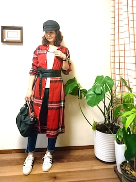 「Riletto（リレット）のアイテム」を使った、moaninさん（レディース・161cm）の春コーディネート