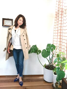 moaninさん（レディース・161cm）の春コーディネート