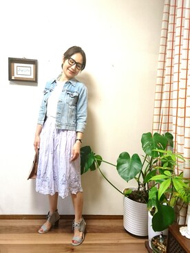 moaninさん（レディース・161cm）の春コーディネート