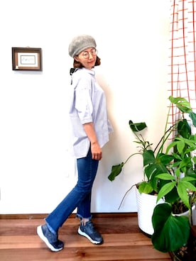 moaninさん（レディース・161cm）の夏コーディネート