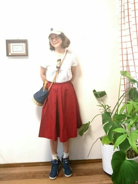 moaninさん（レディース・161cm）の夏コーディネート