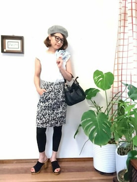 moaninさん（レディース・161cm）の夏コーディネート