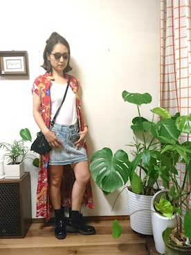 moaninさん（レディース・161cm）の夏コーディネート