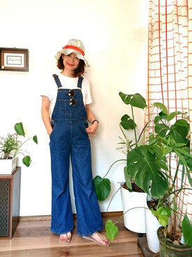 「BETTINA（ベッティーナ）のアイテム」を使った、moaninさん（レディース・161cm）の夏コーディネート