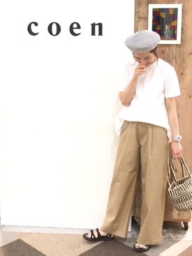 あらーきさん（レディース・163cm）の春コーディネート