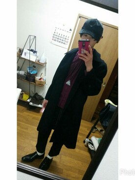 「L.H.P（エルエイチピー）のアイテム（キャップ）」を使った、RENYA∞@REBERTASさん（メンズ・169cm）の春コーディネート