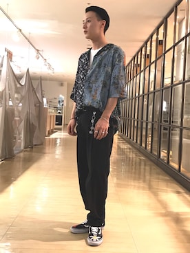 タマちゃんさん（メンズ・168cm）の夏コーディネート