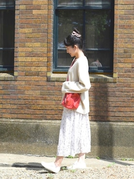 「sweesa（スウィーサ）のアイテム」を使った、Yenさん（レディース・162cm）の冬コーディネート