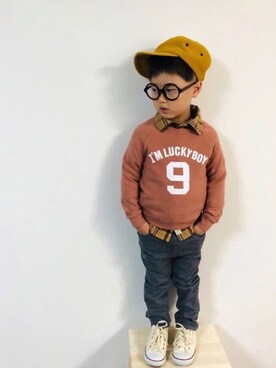 「2019秋チェッカーず」｜syun★さん（キッズ・110cm）の秋コーディネート