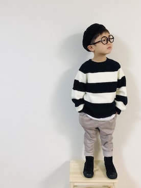 syun★さん（キッズ・110cm）の冬コーディネート