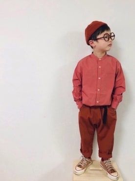 syun★さん（キッズ・110cm）の冬コーディネート