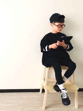 syun★さん（キッズ・110cm）の春コーディネート