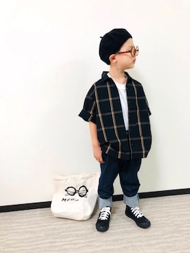 syun★さん（キッズ・110cm）の夏コーディネート