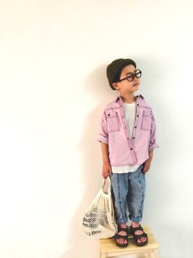 syun★さん（キッズ・110cm）の夏コーディネート