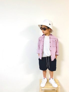「アイテム（ルームウェア/パジャマ）」を使った、syun★さん（キッズ・110cm）の夏コーディネート