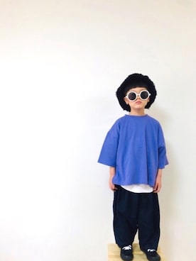 syun★さん（キッズ・110cm）の夏コーディネート